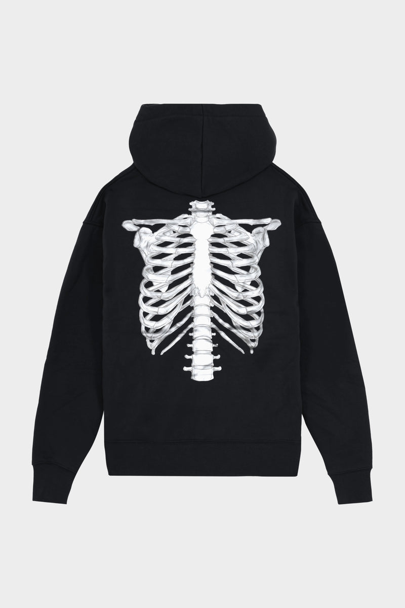 SWEAT ZIP SKELETON V2 3D BLACK – Joey-Martins