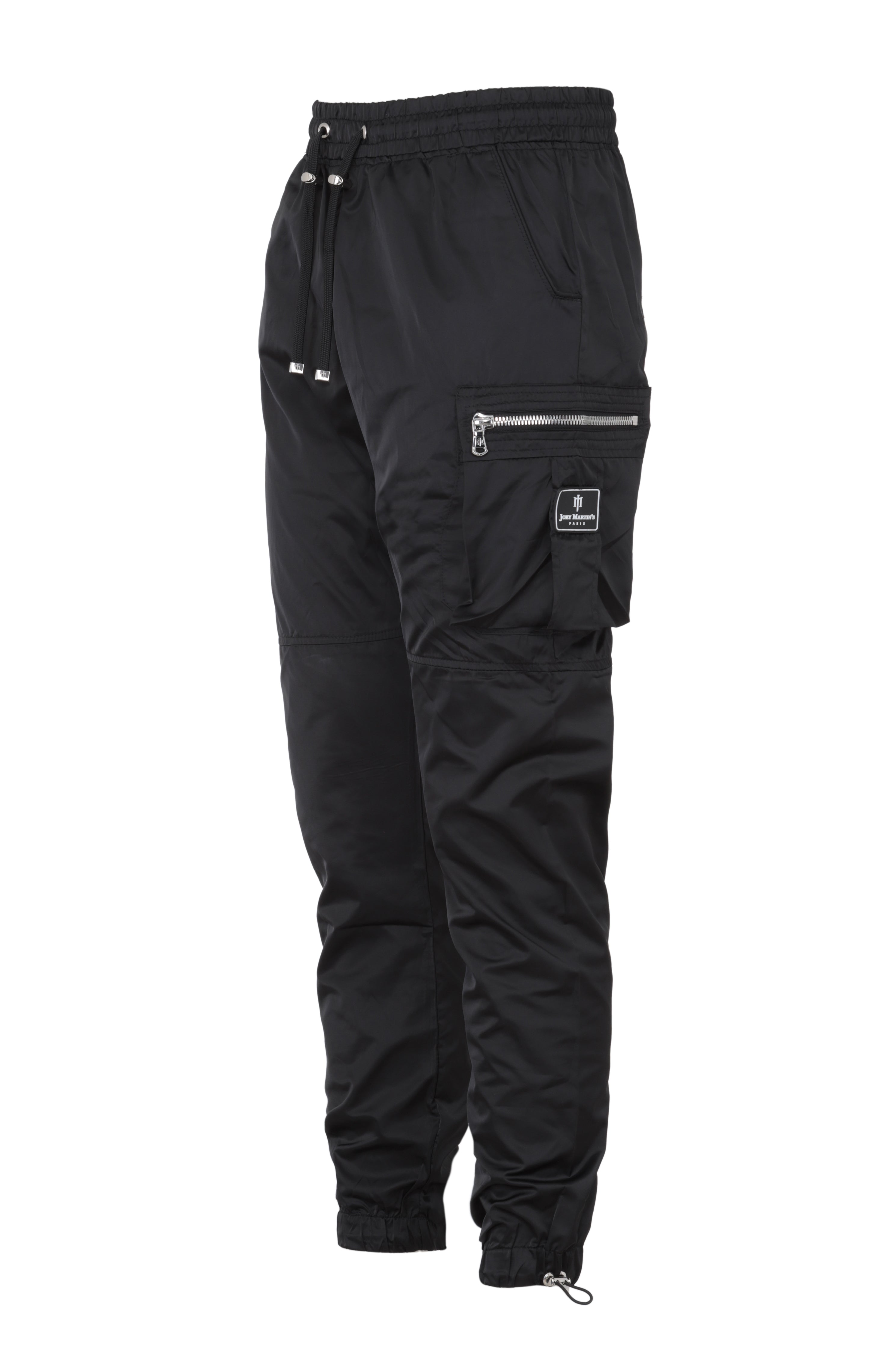 Agnes b. Black Nylon Cargo Pants France製 black trousers - New collection | agnès b