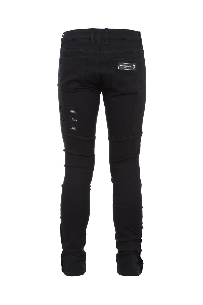 Denim Skater Black