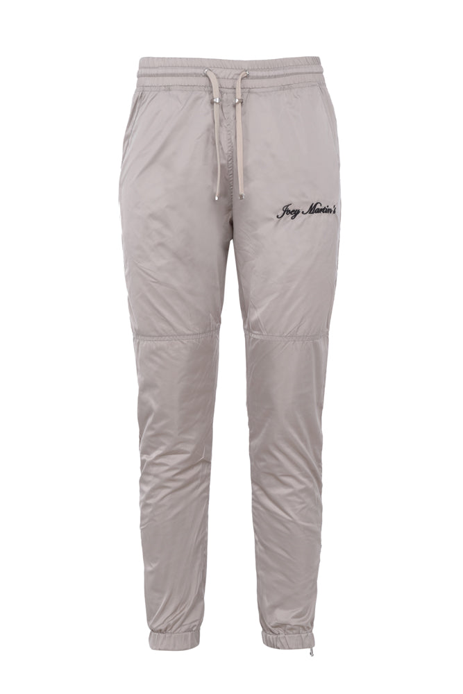 Pants with side zip and Joey Martins embroidery