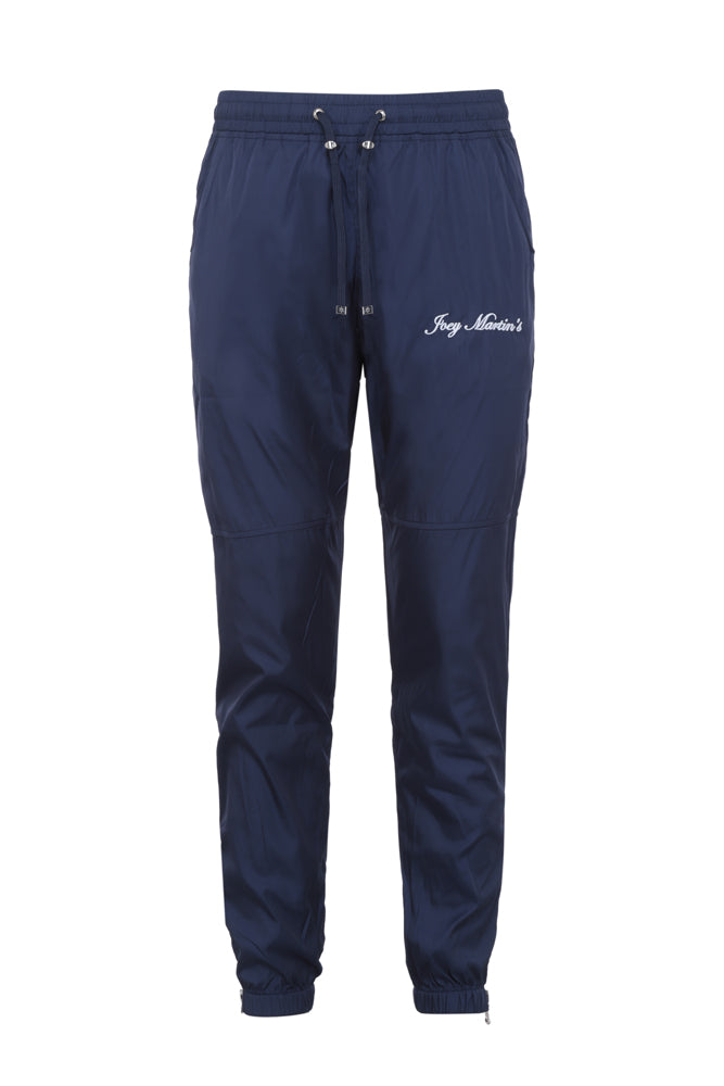 Pants with side zip and Joey Martins embroidery