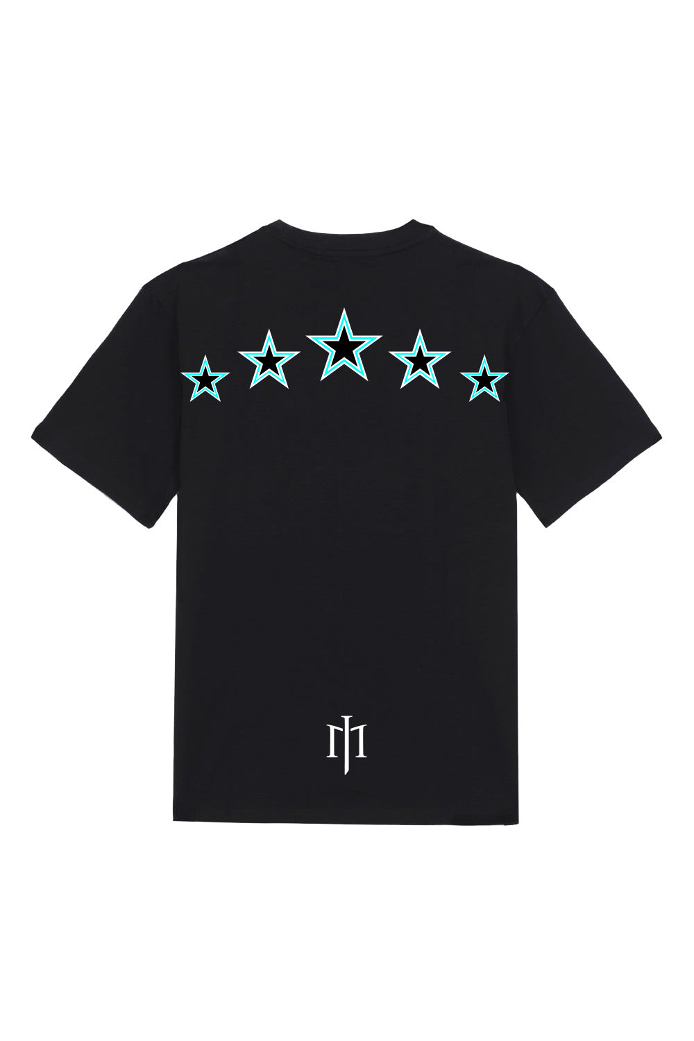 T-Shirt Baseball Stars Black